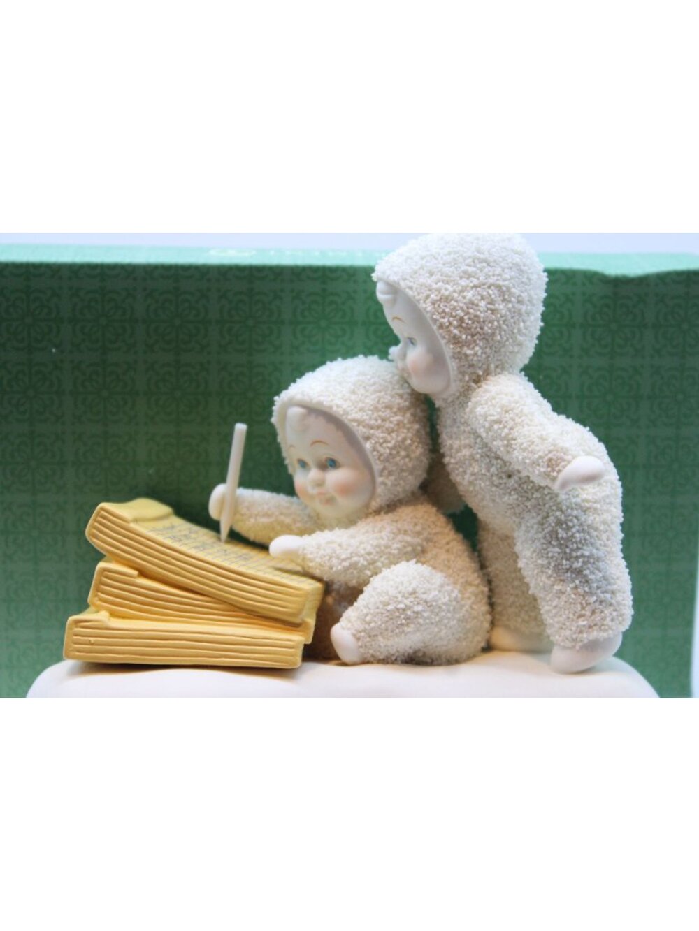 Dept 56 Snowbabies - Never Too Late to Rewrite Your Story